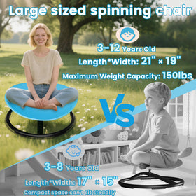 Pterying spin chair kneeling and lying positions, versatile for varied activities