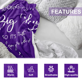 Pubrave easy-care blanket resists shrinking and fading for lasting color.