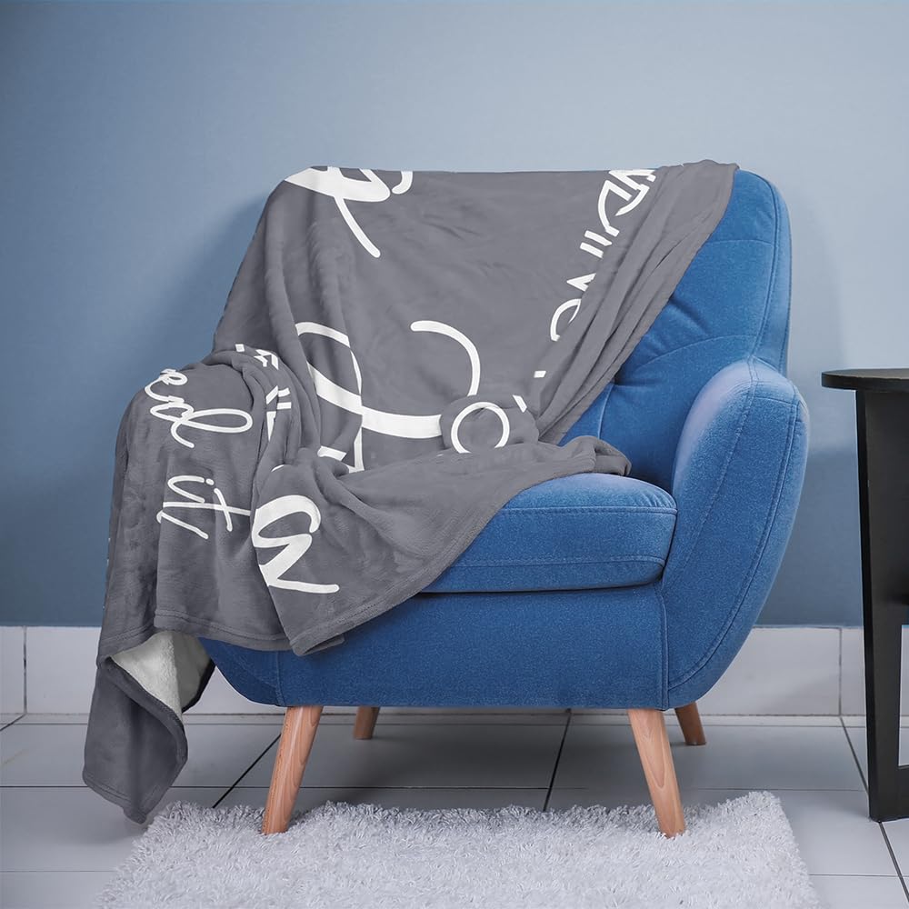 Pubrave inspirational blanket print emphasizes warmth and emotional care