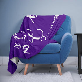 Pubrave warm printed blanket adds decorative warmth to living spaces.