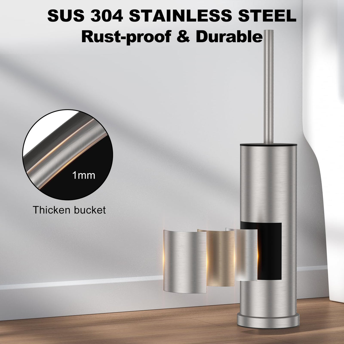 Ultra-dense bristles reach grooves for deep cleaning without scratching
