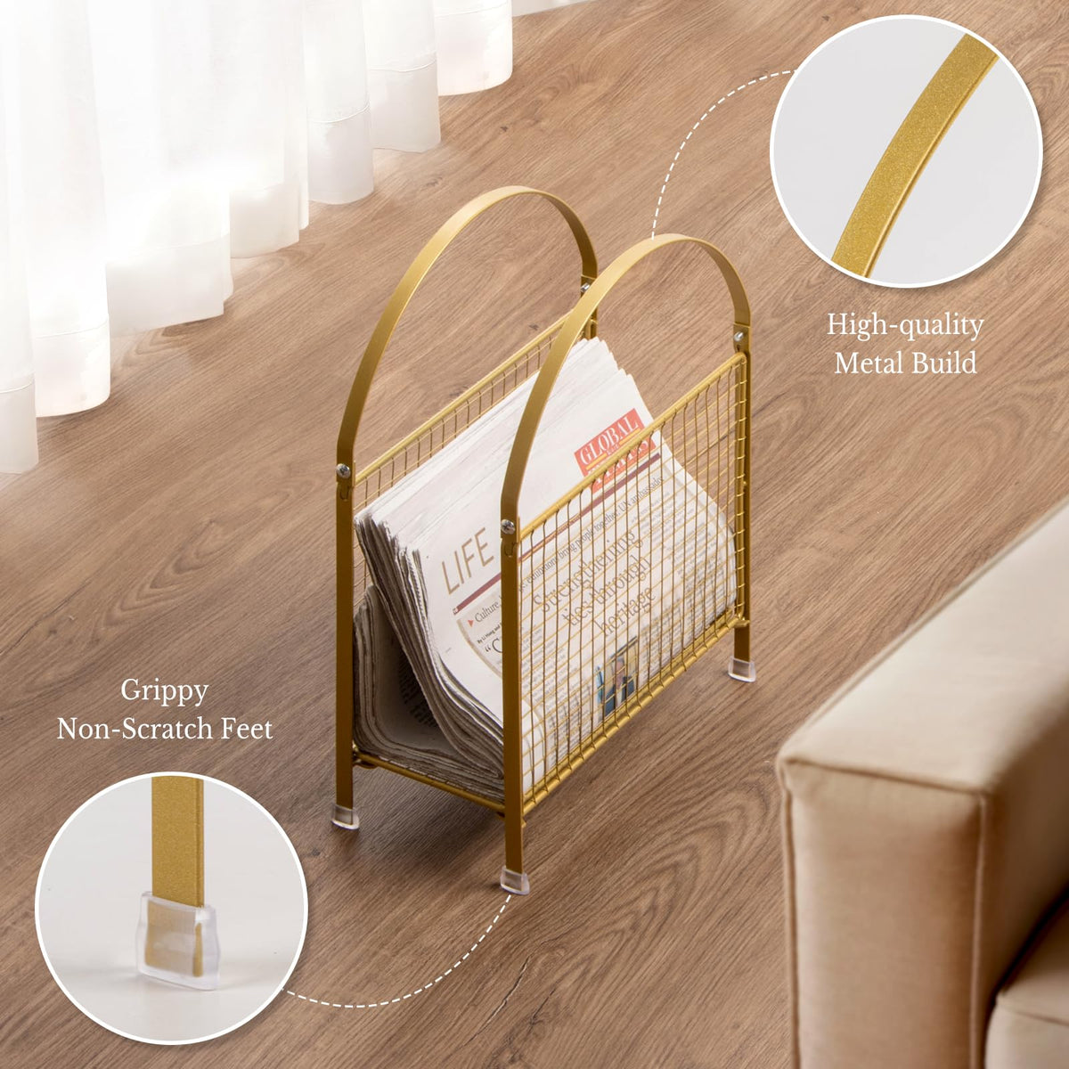 PUERSI compact design fits bathrooms living rooms offices and entryways with ease