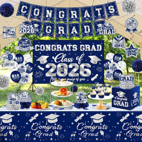 Pugipien 2026 class backdrop creates a professional stage for graduation photos