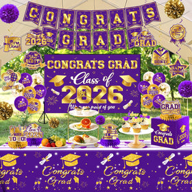 Pugipien class of 2026 backdrop suitable for milestone photo ops.