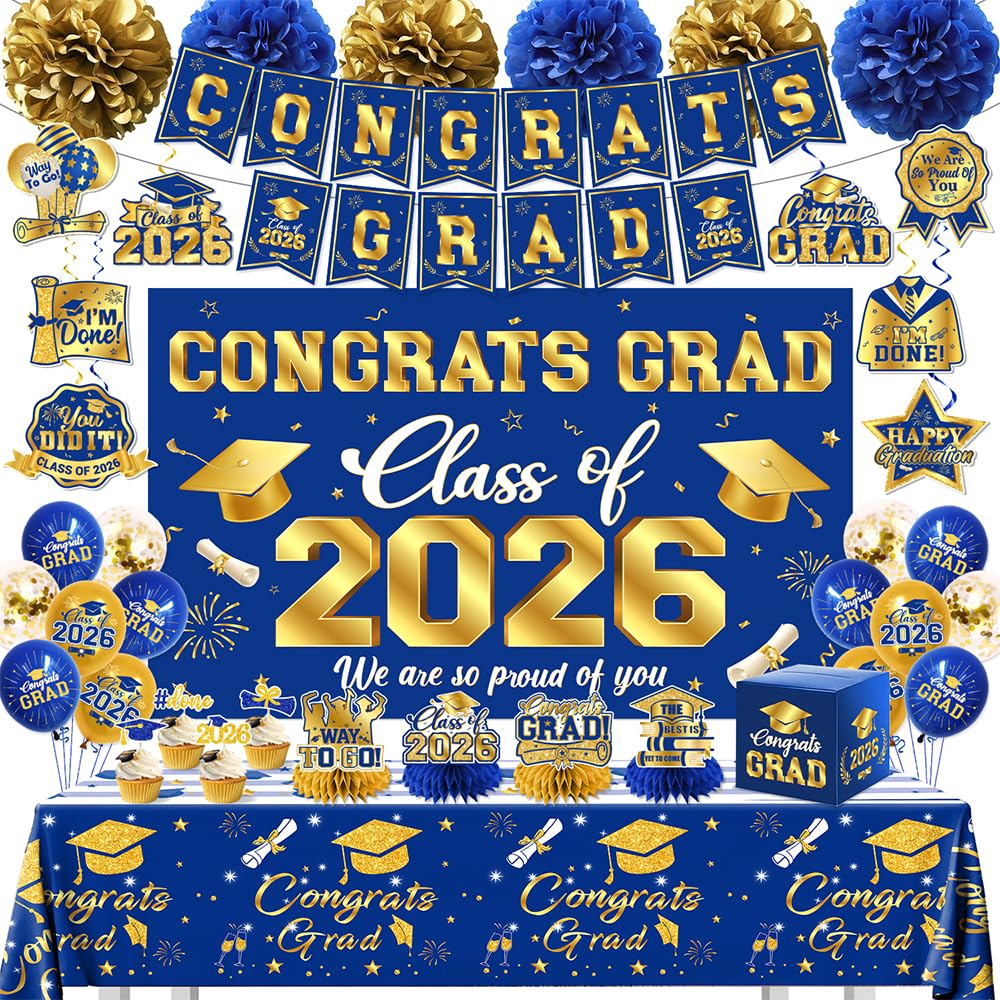 Pugipien congrats-grad banner for Class of 2026 celebrations