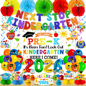 Pugipien Next Stop Kindergarten banner for photo-worthy milestone moments.