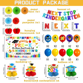 Pugipien paper pompoms provide colorful accents for tables and walls.