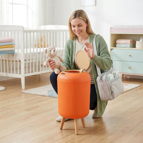 Pukomc waterproof-style wastebasket shell suitable for moisture-prone areas