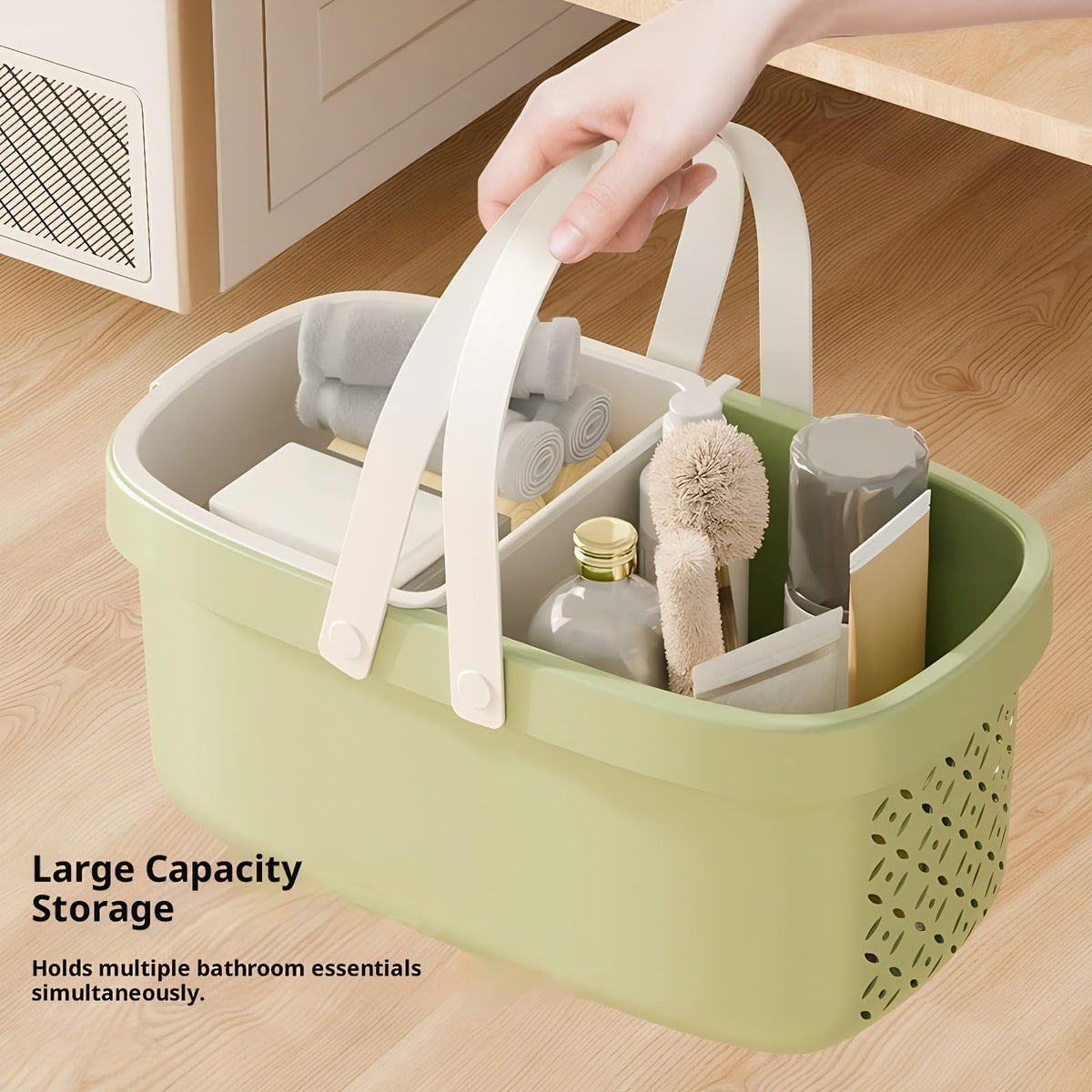 Removable divider for customizable storage with Pulseplay.