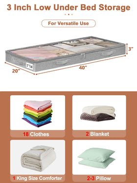 Punemi bin with label pocket to sort items at a glance.