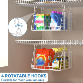 PUPPYCUTE multi-purpose storage holds detergents, softeners, and clothespins.