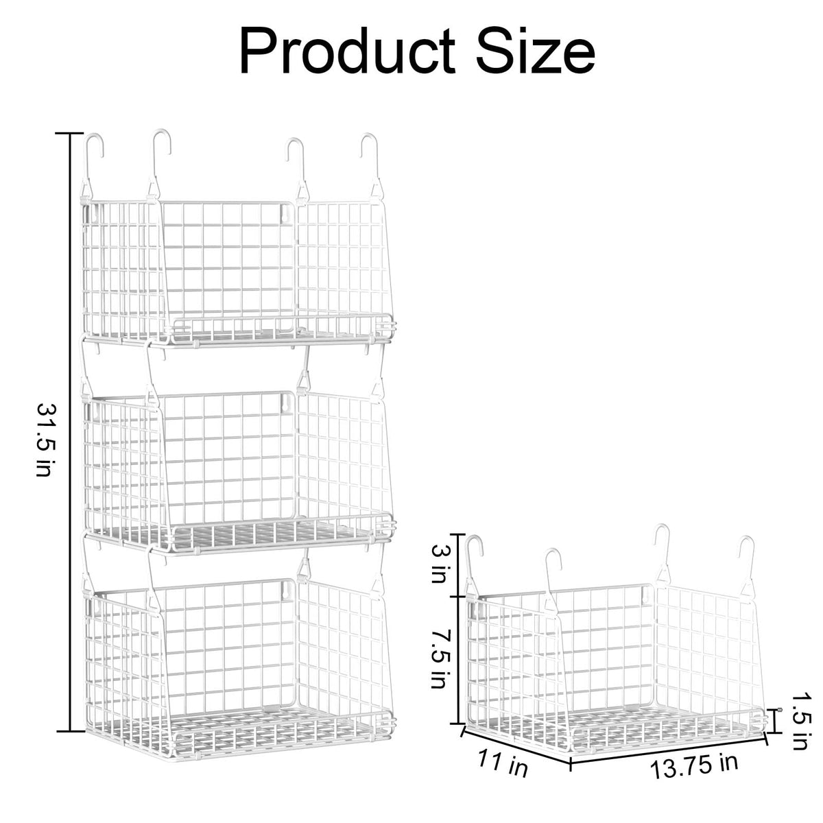 PUPPYCUTE easy-clean design keeps baskets looking neat.