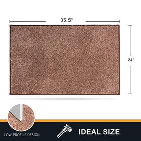 PURRUGS brown and cream tones suit busy entryways