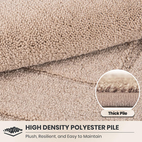 PURRUGS door mat non-slip backing prevents shifting for safer doorways.
