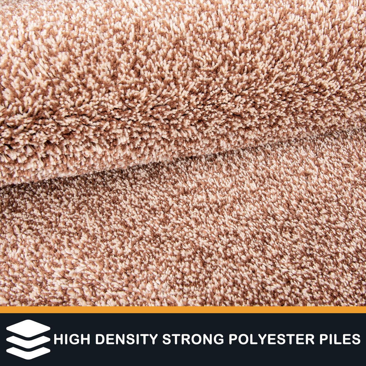PURRUGS front door mat with non-slip backing stays secure