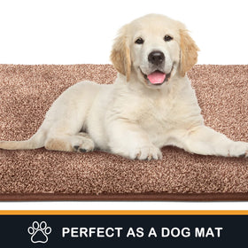PURRUGS mat absorbs water and dirt for cleaner floors