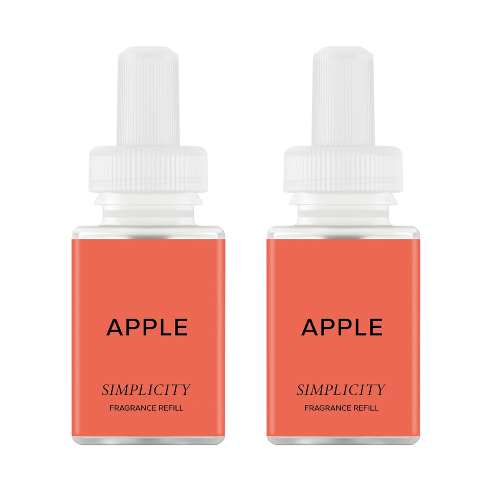 Pura Apple fragrance refill bottle with crisp, inviting notes for a refreshing home