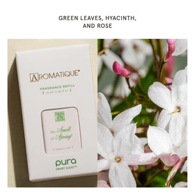 Pura Aromatique room diffuser setup showing placement and scent diffusion
