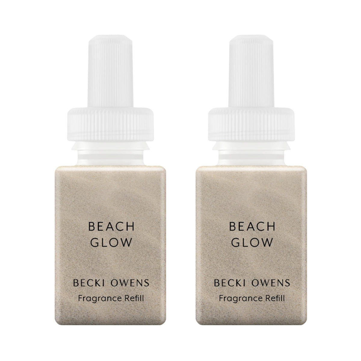 Pura Becki Owens Beach Glow diffuser setup for fresh living room ambience.