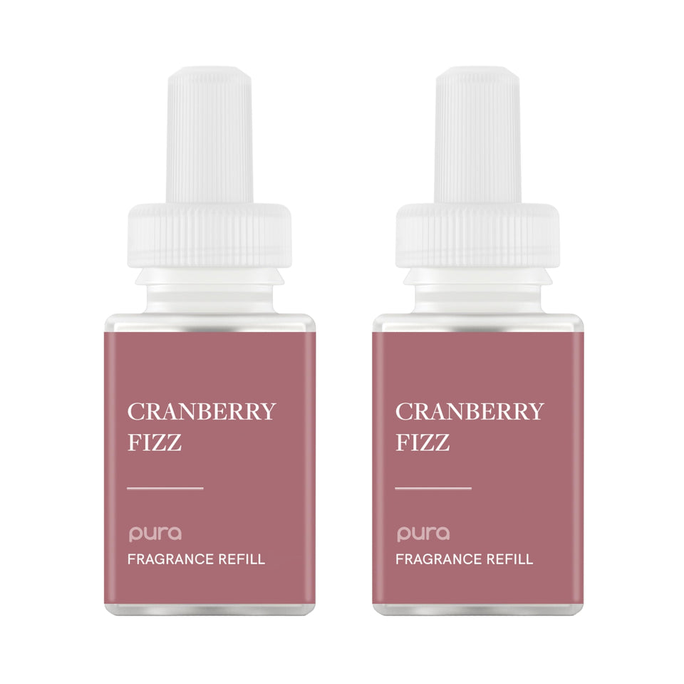 Pura cranberry-fizz-refill-2-pack for a vibrant living space