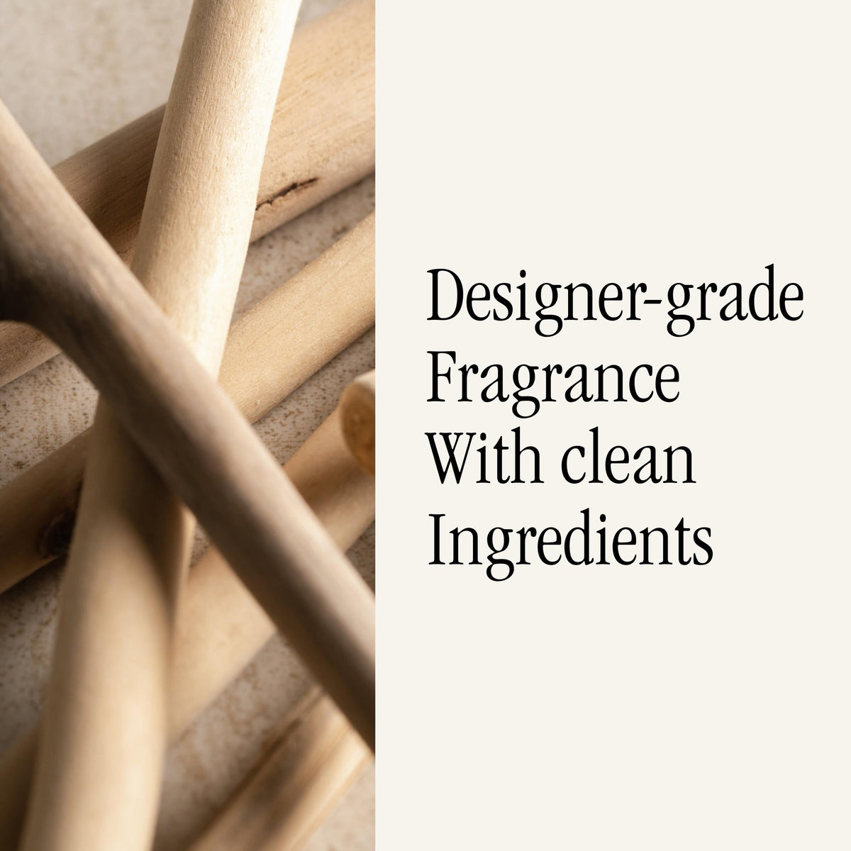 Pura Daydreamer moodcast closeup reveals neroli and driftwood accents for calm spaces.