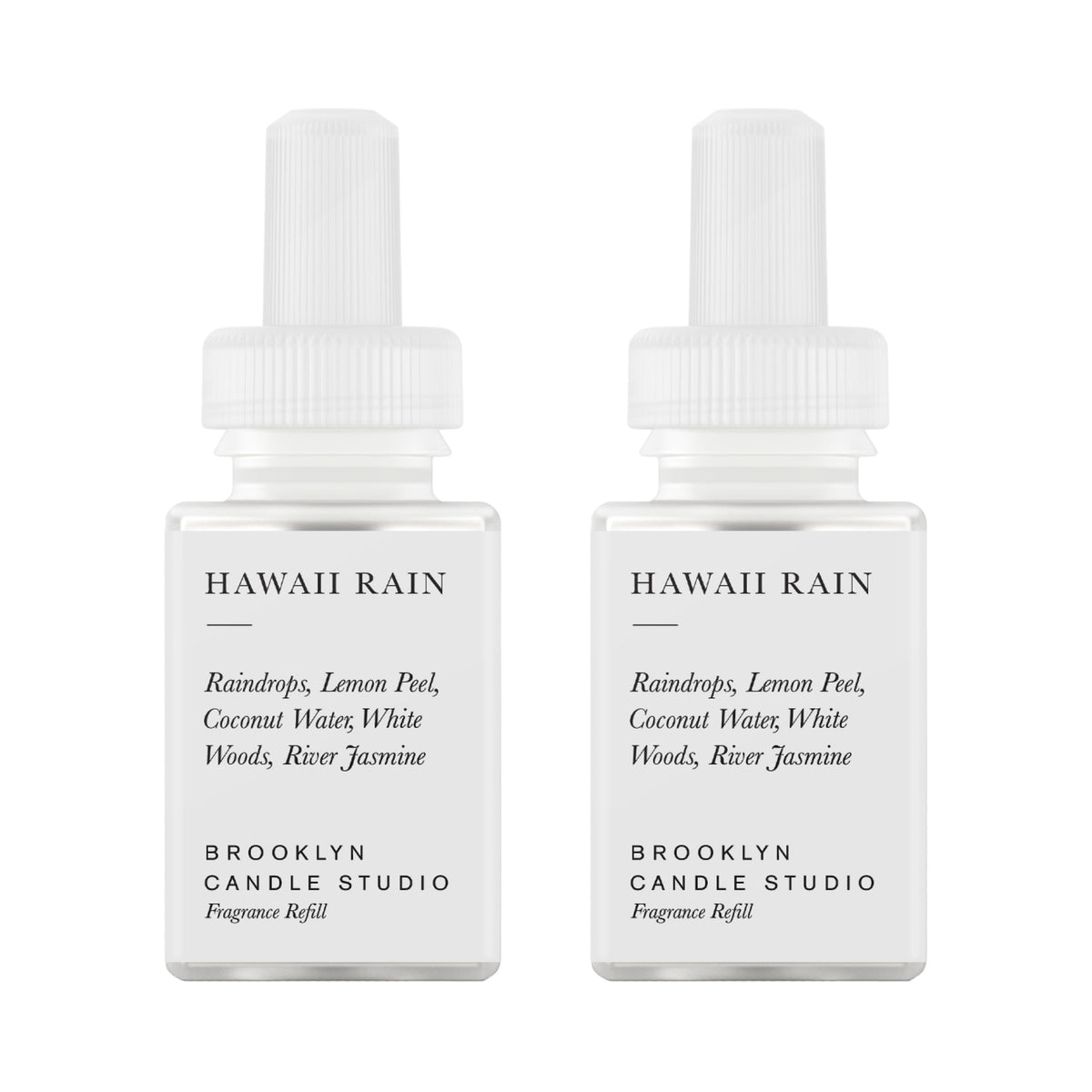 Pura Hawaii Rain refill bottle ready for smart diffusers with long-lasting fragrance.