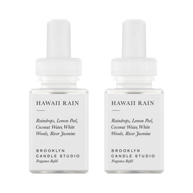 Pura Hawaii Rain refill bottle ready for smart diffusers with long-lasting fragrance.