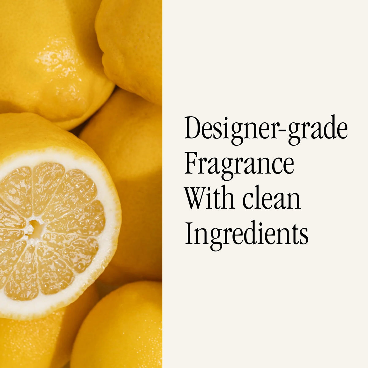 Pura Health-Conscious formula label highlighting chemical-free fragrance.