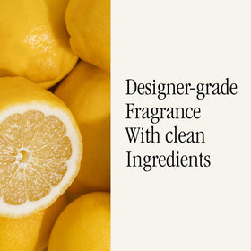 Pura Health-Conscious formula label highlighting chemical-free fragrance.