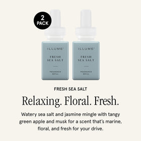 Pura Illume jasmine-watery-notes refill creates a fresh floral ambience.