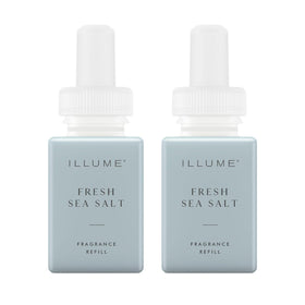 Pura Illume sea salt diffuser refill for a breezy ocean vibe at home.