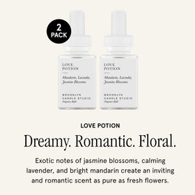 Pura Love Potion lavender calm refill enhances relaxing evenings at home