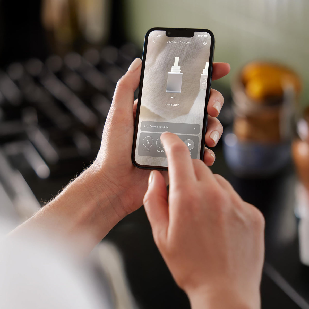 Pura luxury aroma notes evoke a premium spa-like atmosphere