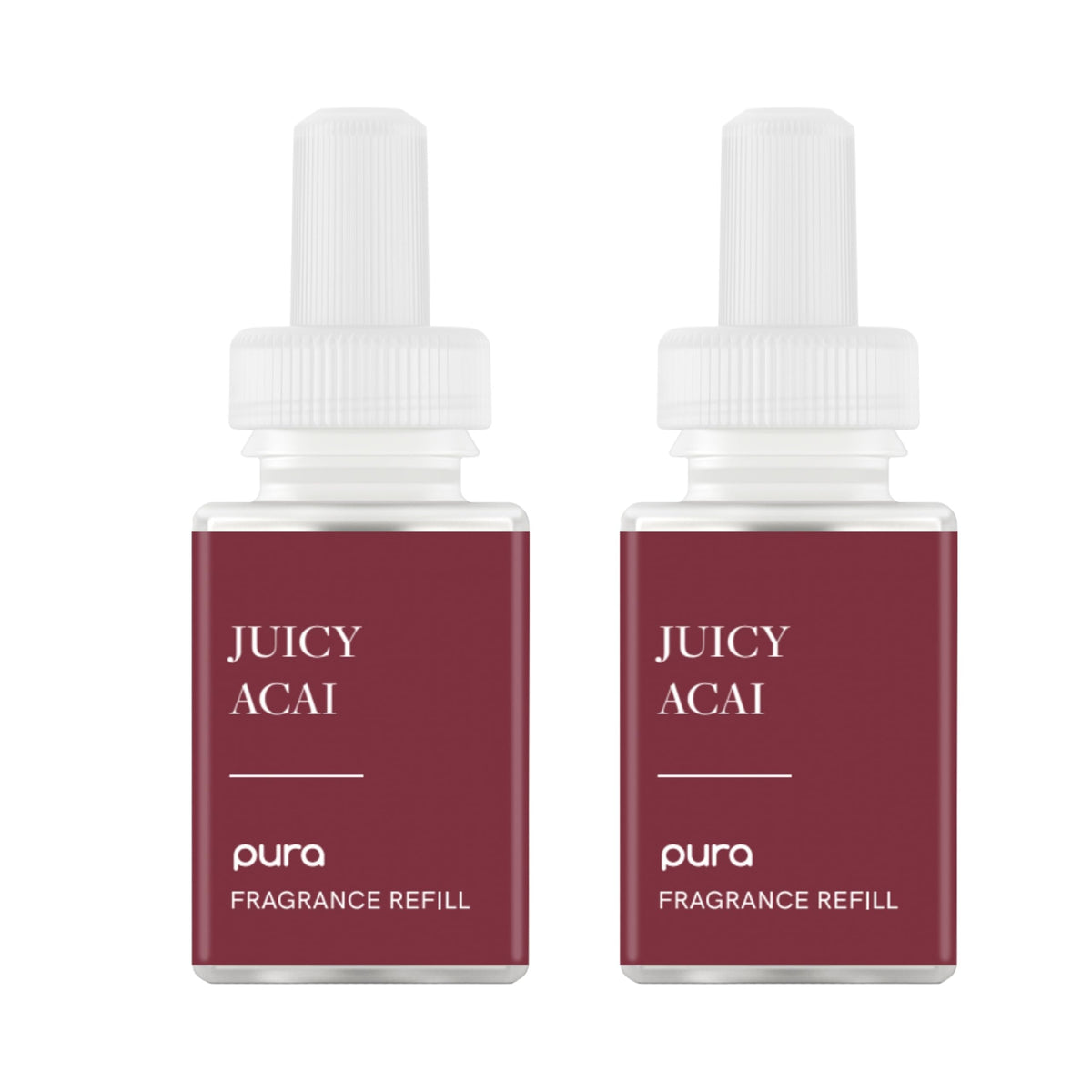 Pura Open Air notes with crisp apple and acai for a lively home scent.