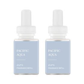 Pura Pacific Aqua refill pack front view highlighting premium packaging