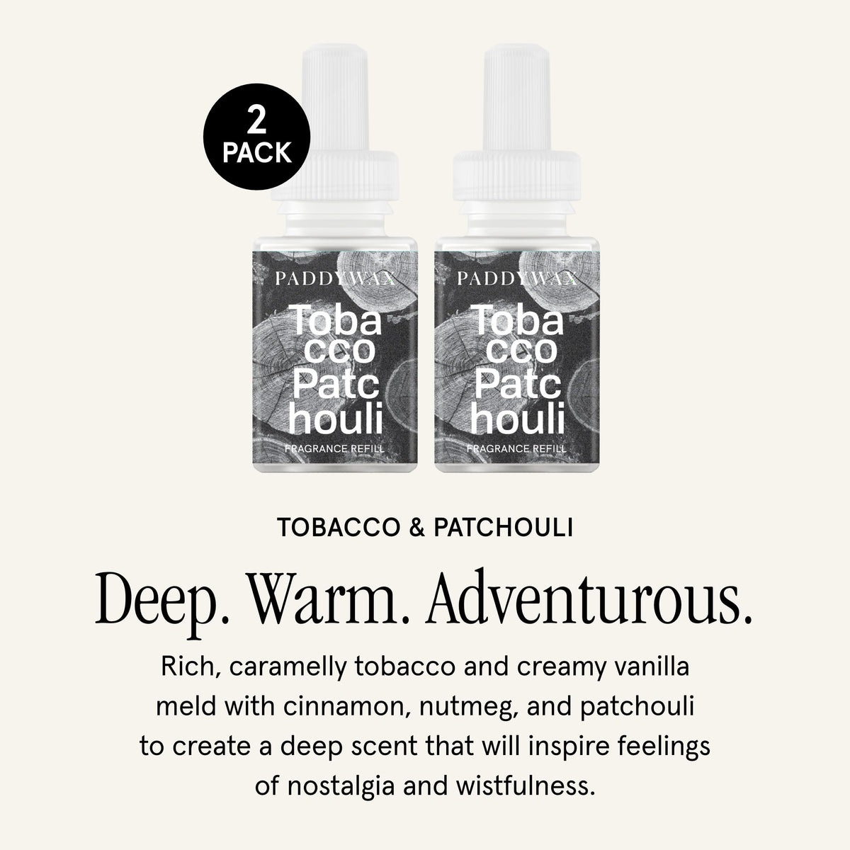 Pura Paddywax diffuser refill in ambient scent diffusion scene.