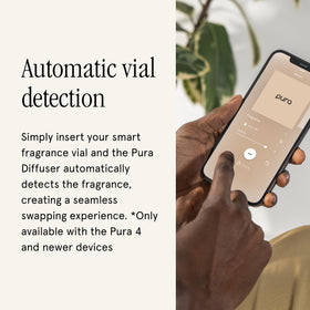 Pura Paper White fragrance refill pack highlights cotton, mimosa, amber notes