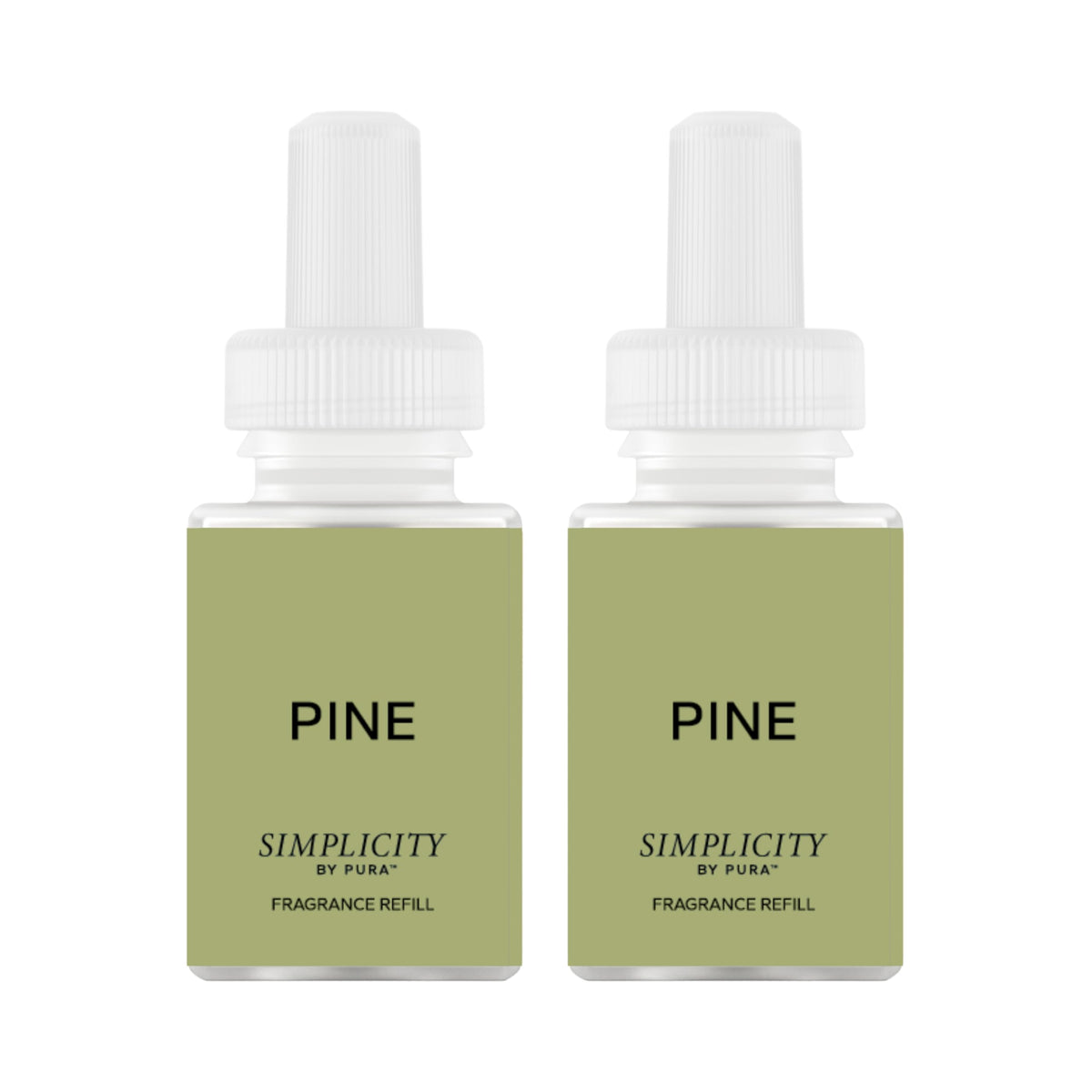 Pura Pine refill forest scene evokes serene woodland ambiance in your living room
