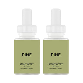 Pura Pine refill forest scene evokes serene woodland ambiance in your living room