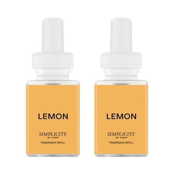 Pura Simplicity lemon refill for a bright, citrusy room aroma