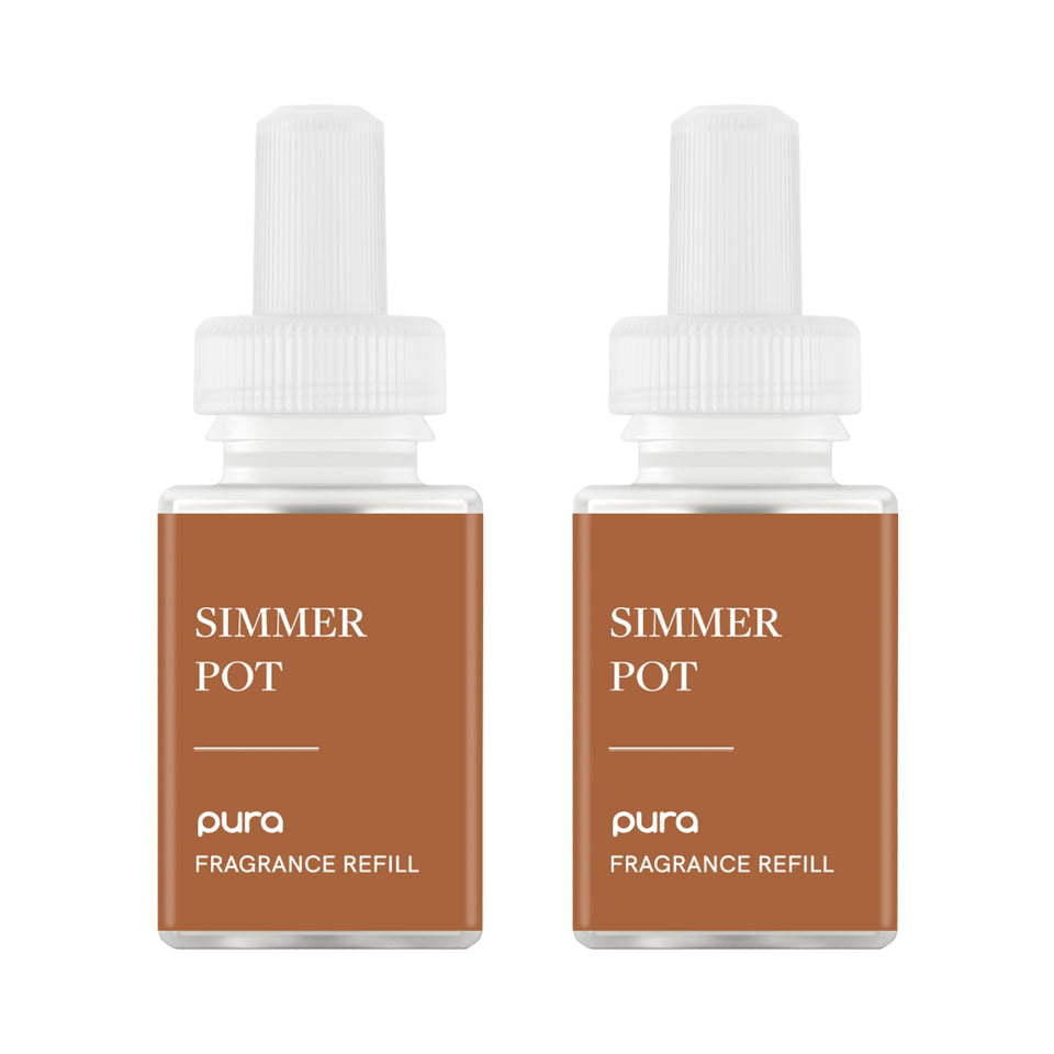 Pura Smart Home Scent Refills 2-pack packaging refreshes spaces with lasting aroma.