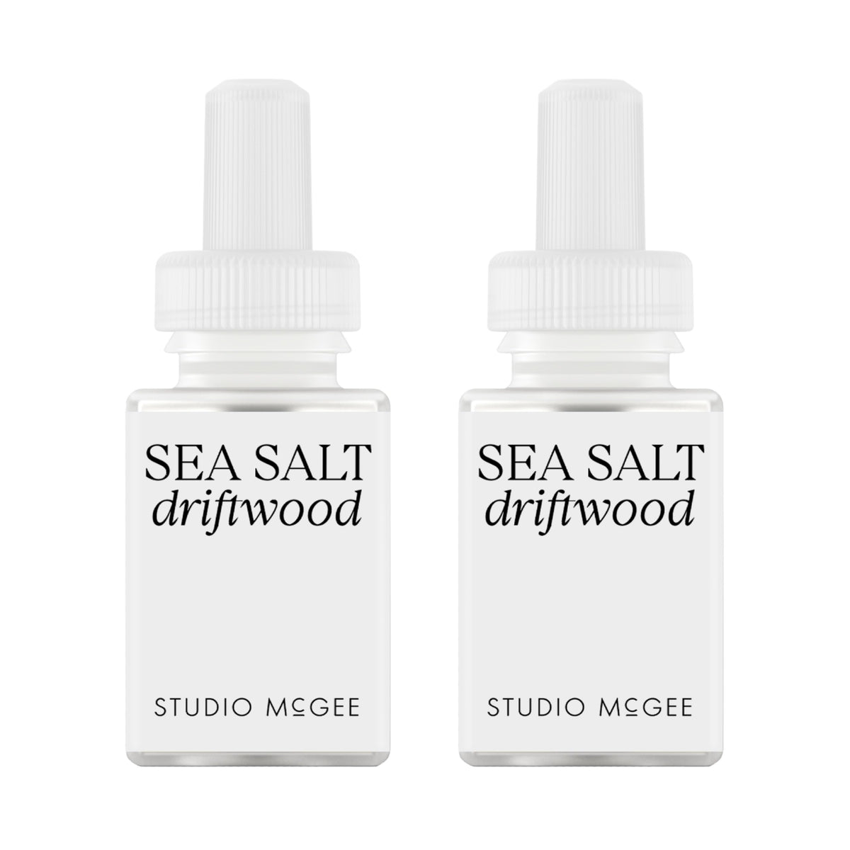 Pura Studio McGee Sea Salt Driftwood bottle for a luxurious scent refresh.