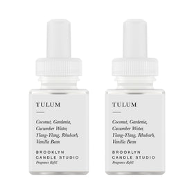 Pura Tulum refill 2-pack packshot for long-lasting home fragrance