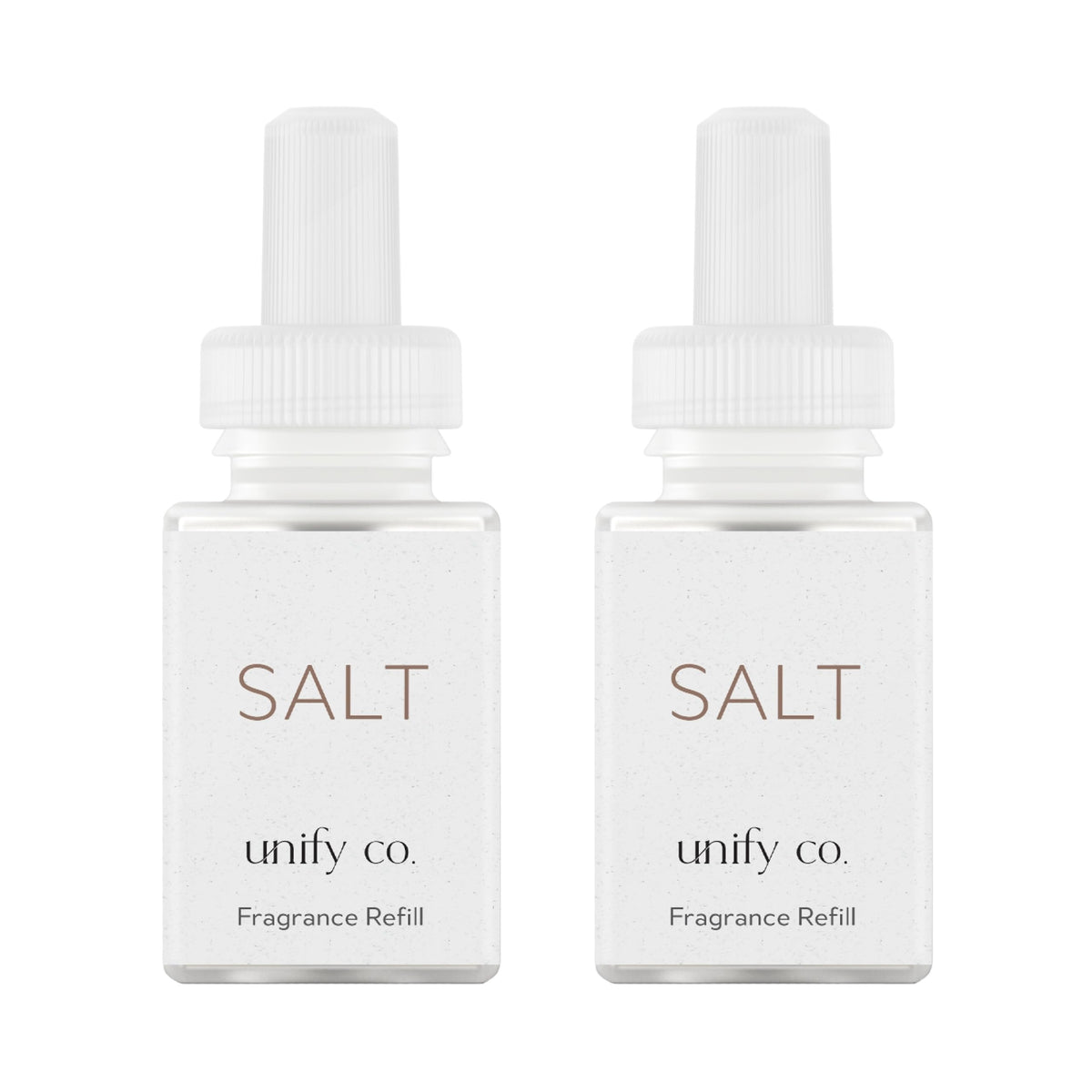Pura Unify Co salt refill front view for long-lasting home fragrance.