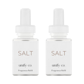 Pura Unify Co salt refill front view for long-lasting home fragrance.