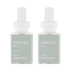 PuraHome White Tea No.1 refill bottle delivering calming spa-like fragrance