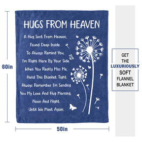 Purdicra comfort blanket for bedroom or couch offers gentle support during grieving