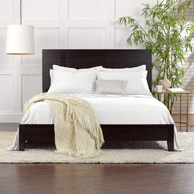 Pure Bamboo envelope pillowcase closure illustrates secure, neat sleeping surface