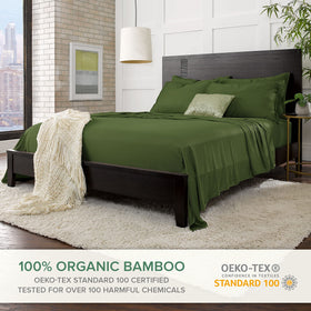 Pure Bamboo king fitted sheet with deep pockets fits up to 16 inches
