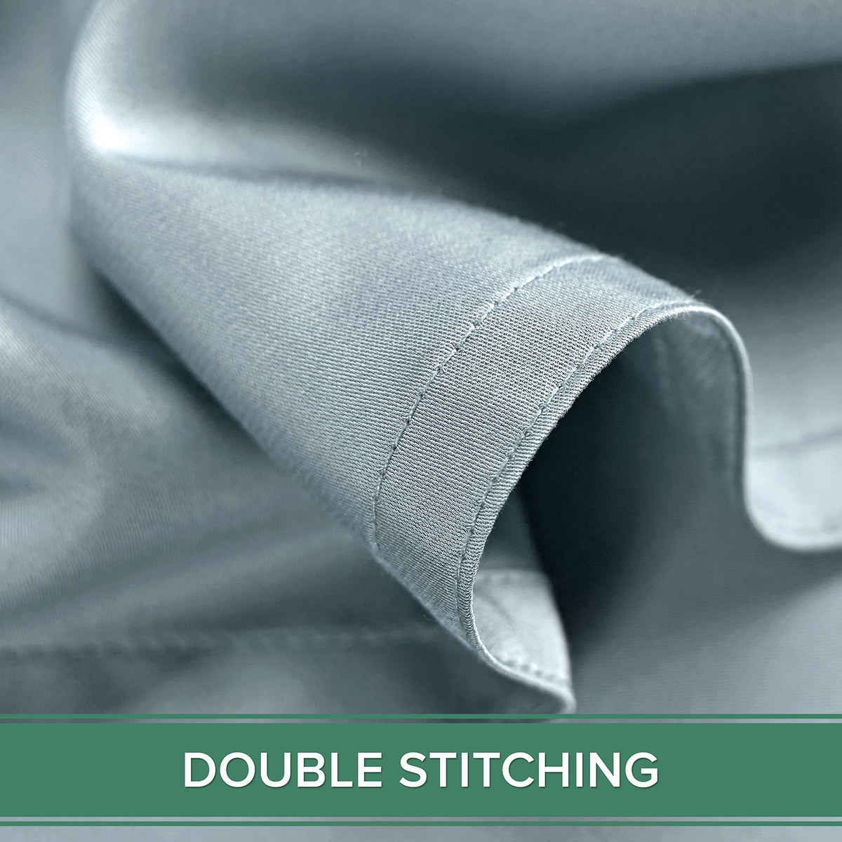 Pure Bamboo King Sheets deep-pocket fit demonstration